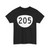 OR 205 (Oregon) (Road Sign) T-Shirt