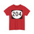 OR 204 (Oregon) (Road Sign) T-Shirt