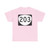 OR 203 (Oregon) (Road Sign) T-Shirt
