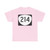 OR 214 (Oregon) (Road Sign) T-Shirt