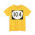 OR 104 (Oregon) (Road Sign) T-Shirt