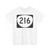 OR 216 (Oregon) (Road Sign) T-Shirt