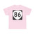 OR 86 (Oregon) (Road Sign) T-Shirt