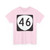 OR 46 (Oregon) (Road Sign) T-Shirt