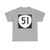 OR 51 (Oregon) (Road Sign) T-Shirt