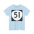 OR 51 (Oregon) (Road Sign) T-Shirt
