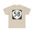 OR 58 (Oregon) (Road Sign) T-Shirt