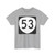 OR 53 (Oregon) (Road Sign) T-Shirt