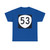 OR 53 (Oregon) (Road Sign) T-Shirt