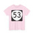 OR 53 (Oregon) (Road Sign) T-Shirt