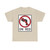 ON RED MUTCD-AK R10-111 (Alaska) (Road Sign) T-Shirt
