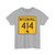 WY-414 (Wyoming) (Road Sign) T-Shirt