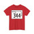 Oklahoma State Highway 344 (Oklahoma) (Road Sign) T-Shirt