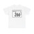 Oklahoma State Highway 266 (Oklahoma) (Road Sign) T-Shirt