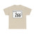 Oklahoma State Highway 266 (Oklahoma) (Road Sign) T-Shirt