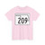 Oklahoma State Highway 209 (Oklahoma) (Road Sign) T-Shirt
