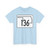 Oklahoma State Highway 136 (Oklahoma) (Road Sign) T-Shirt