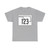 Oklahoma State Highway 123 (Oklahoma) (Road Sign) T-Shirt