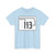 Oklahoma State Highway 113 (Oklahoma) (Road Sign) T-Shirt