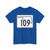 Oklahoma State Highway 109 (Oklahoma) (Road Sign) T-Shirt