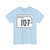 Oklahoma State Highway 107 (Oklahoma) (Road Sign) T-Shirt