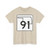 Oklahoma State Highway 91 (Oklahoma) (Road Sign) T-Shirt