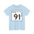 Oklahoma State Highway 91 (Oklahoma) (Road Sign) T-Shirt
