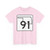 Oklahoma State Highway 91 (Oklahoma) (Road Sign) T-Shirt