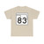 Oklahoma State Highway 83 (Oklahoma) (Road Sign) T-Shirt