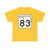 Oklahoma State Highway 83 (Oklahoma) (Road Sign) T-Shirt