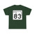 Oklahoma State Highway 83 (Oklahoma) (Road Sign) T-Shirt