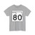 Oklahoma State Highway 80 (Oklahoma) (Road Sign) T-Shirt