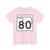 Oklahoma State Highway 80 (Oklahoma) (Road Sign) T-Shirt