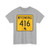 WY-416 (Wyoming) (Road Sign) T-Shirt