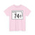 Oklahoma State Highway 74E (Oklahoma) (Road Sign) T-Shirt