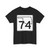 Oklahoma State Highway 74 (Oklahoma) (Road Sign) T-Shirt