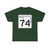 Oklahoma State Highway 74 (Oklahoma) (Road Sign) T-Shirt