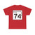 Oklahoma State Highway 74 (Oklahoma) (Road Sign) T-Shirt