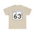 Oklahoma State Highway 63 (Oklahoma) (Road Sign) T-Shirt