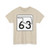Oklahoma State Highway 63 (Oklahoma) (Road Sign) T-Shirt