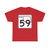 Oklahoma State Highway 59 (Oklahoma) (Road Sign) T-Shirt