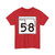Oklahoma State Highway 58 (Oklahoma) (Road Sign) T-Shirt