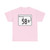 Oklahoma State Highway 58A (Oklahoma) (Road Sign) T-Shirt