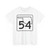 Oklahoma State Highway 54 (Oklahoma) (Road Sign) T-Shirt