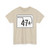 Oklahoma State Highway 47A (Oklahoma) (Road Sign) T-Shirt