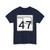 Oklahoma State Highway 47 (Oklahoma) (Road Sign) T-Shirt