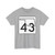 Oklahoma State Highway 43 (Oklahoma) (Road Sign) T-Shirt