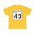 Oklahoma State Highway 43 (Oklahoma) (Road Sign) T-Shirt