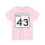Oklahoma State Highway 43 (Oklahoma) (Road Sign) T-Shirt