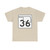 Oklahoma State Highway 36 (Oklahoma) (Road Sign) T-Shirt